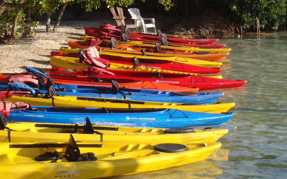 Activities at Robbies: Kayak Rentals
