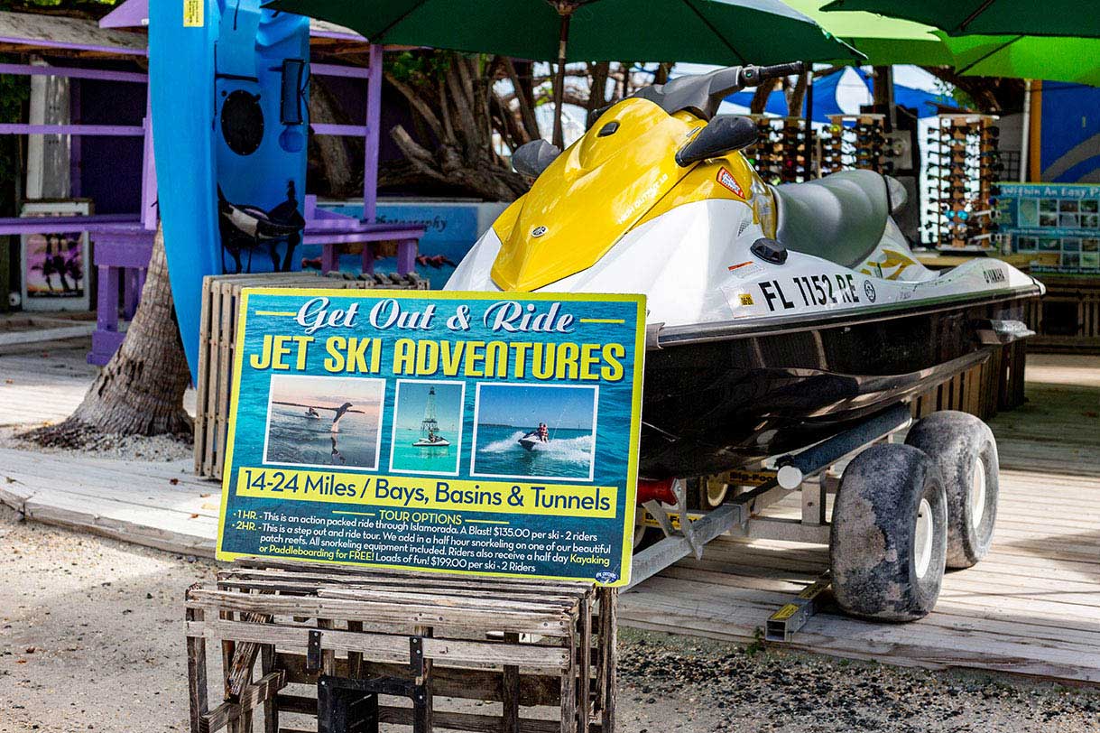 Jet Ski Adventures at Robbies of Islamorada Florida