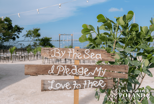 Private Beach in Islamorada for Weddings and Events
