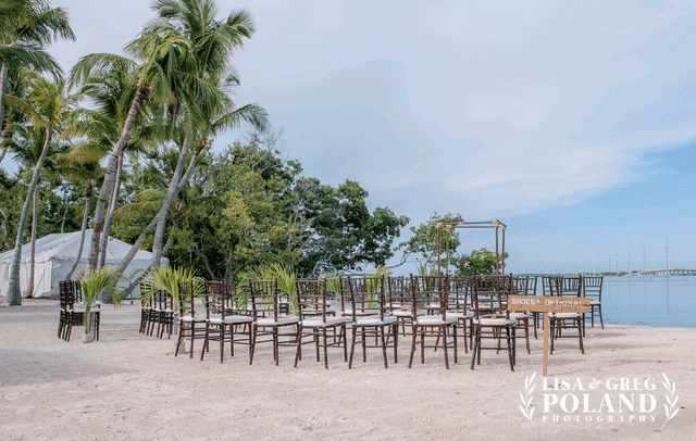 Private Beach in Islamorada for Weddings and Events