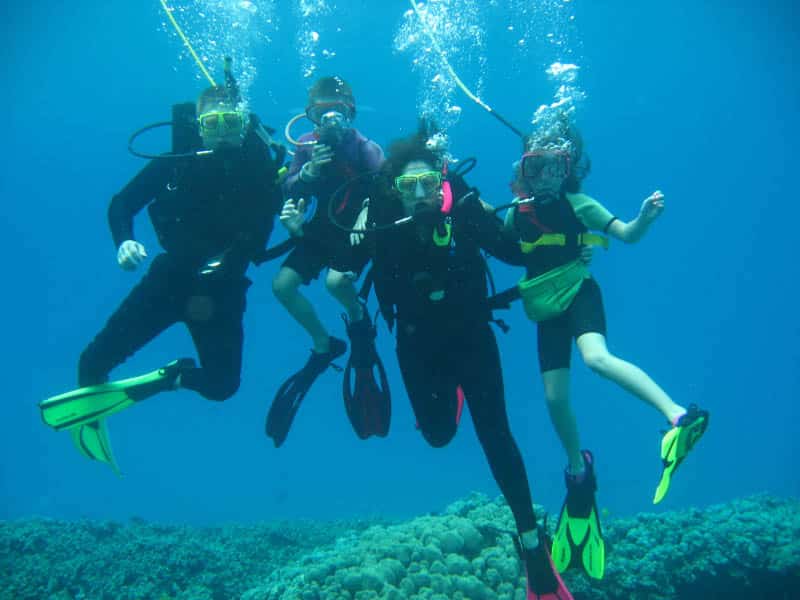 Snuba the reefs Diving in Islamorada