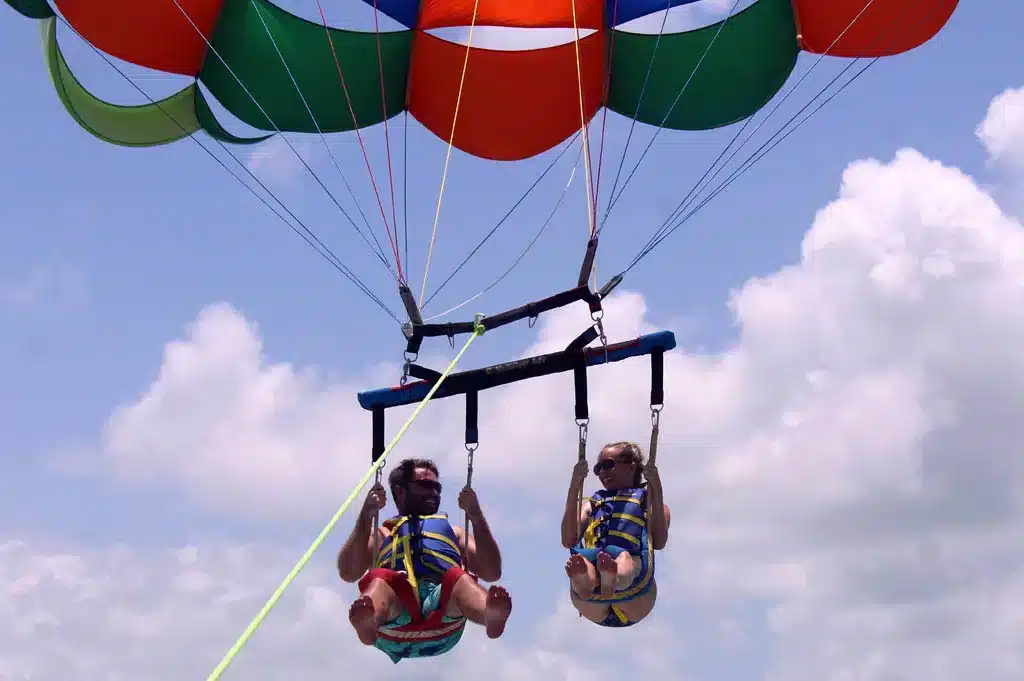 Parasailing the Keys in Islamorada