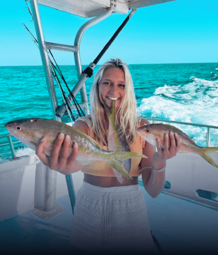 Women fishing