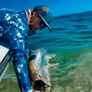 men and fish