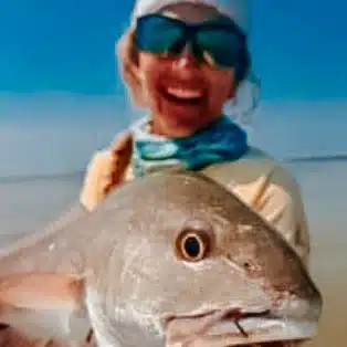 woman and her catch 3