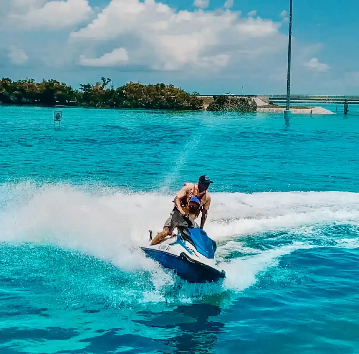 Jet-Ski in Islamorada at Robbie's